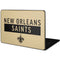 NFL New Orleans Saints Gold Performance Series Google Pixelbook Go Skin